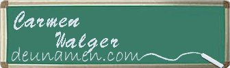 Carmen Walger Visitenkarte